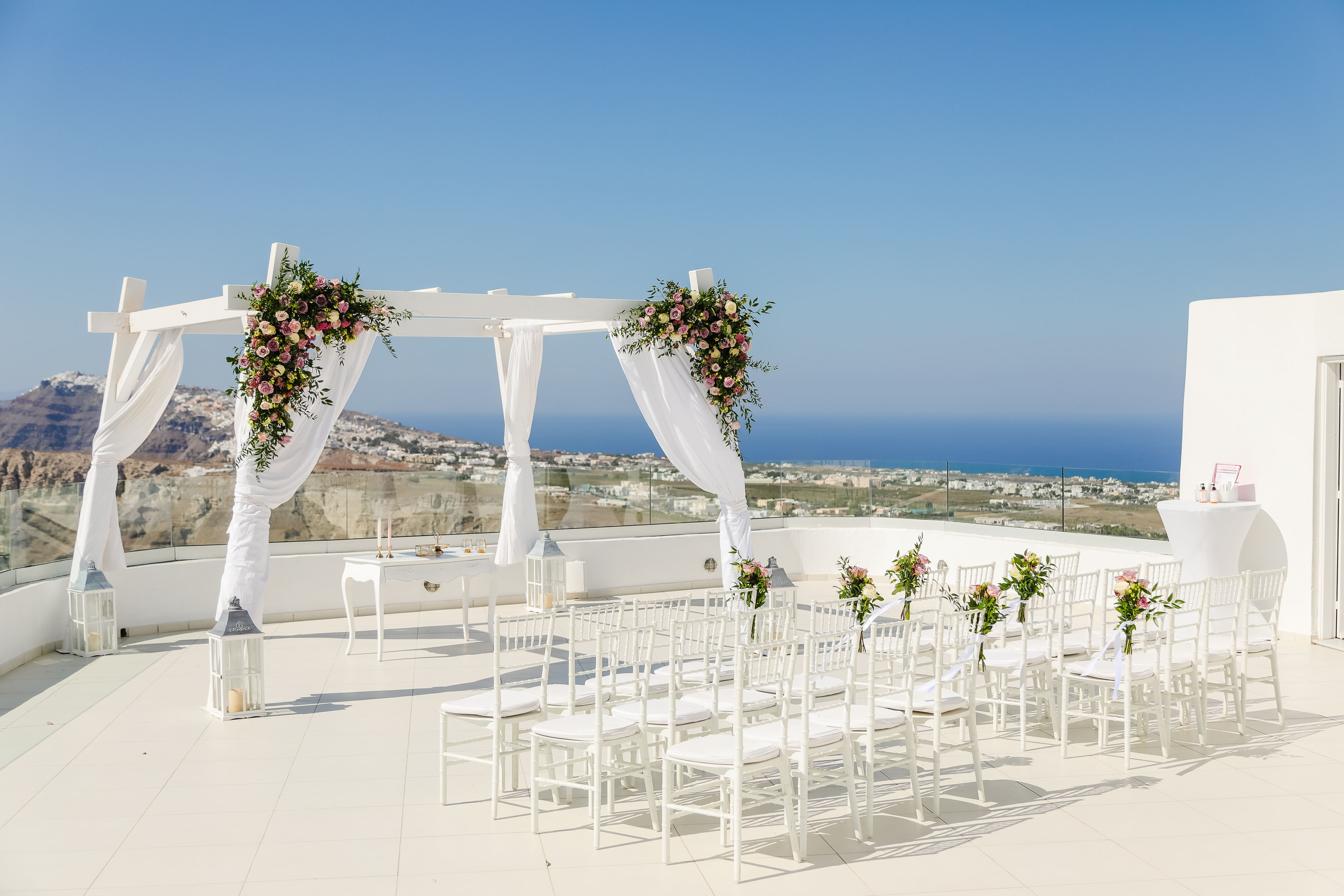 Book your wedding day in Santo Winery Santorini 